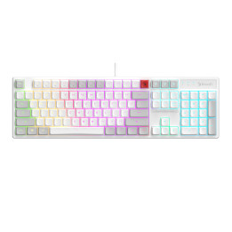 Геймърска клавиатура Bloody B230N, Полу-механична, RGB подсветка, USB - B230N-WH - 1
