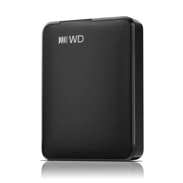 Външен хард диск WD Elements Portable, 1TB, 2.5", USB 3.2 Type-C - WDBDTV0010BBK-WESN - 1