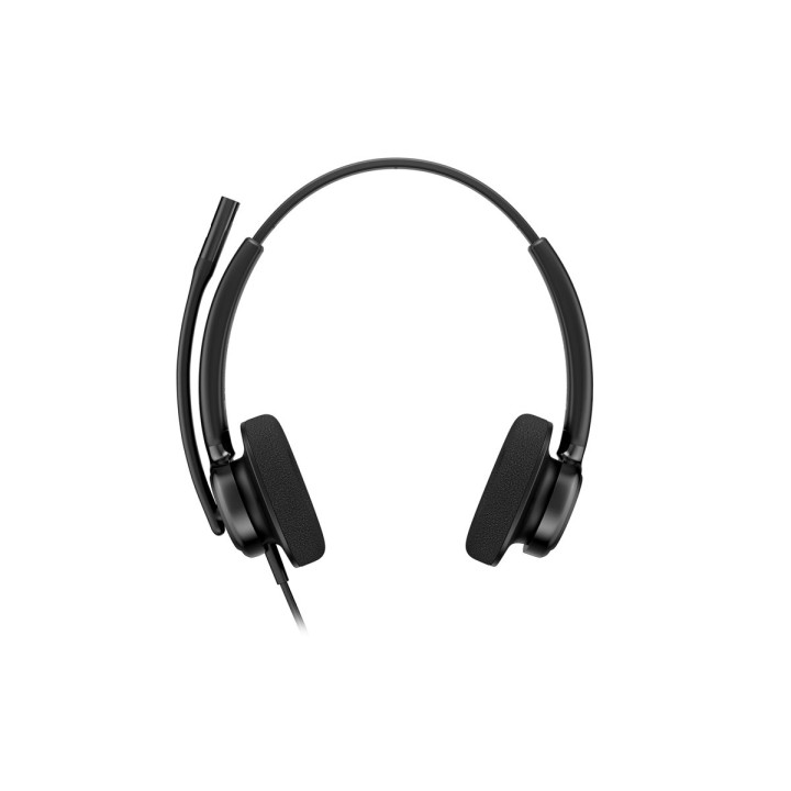 Слушалки HP Poly Mission 425, USB-C/USB-A, стерео, микрофон с AI шумопотискане, сертифицирани за Microsoft Teams - C01B3AA#AC3 -