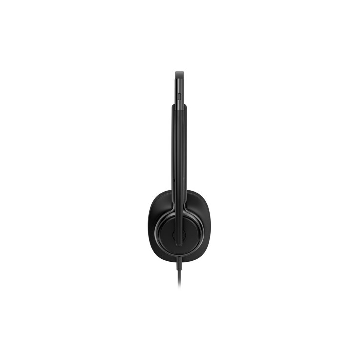 Слушалки HP Poly Mission 425, USB-C/USB-A, стерео, микрофон с AI шумопотискане, сертифицирани за Microsoft Teams - C01B3AA#AC3 -
