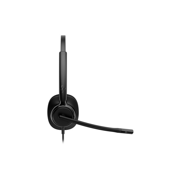 Слушалки HP Poly Mission 425, USB-C/USB-A, стерео, микрофон с AI шумопотискане, сертифицирани за Microsoft Teams - C01B3AA#AC3 -