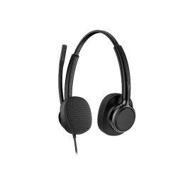 Слушалки HP Poly Mission 425, USB-C/USB-A, стерео, микрофон с AI шумопотискане, Microsoft Teams сертифициран - C01B6AA#AC3 - 1