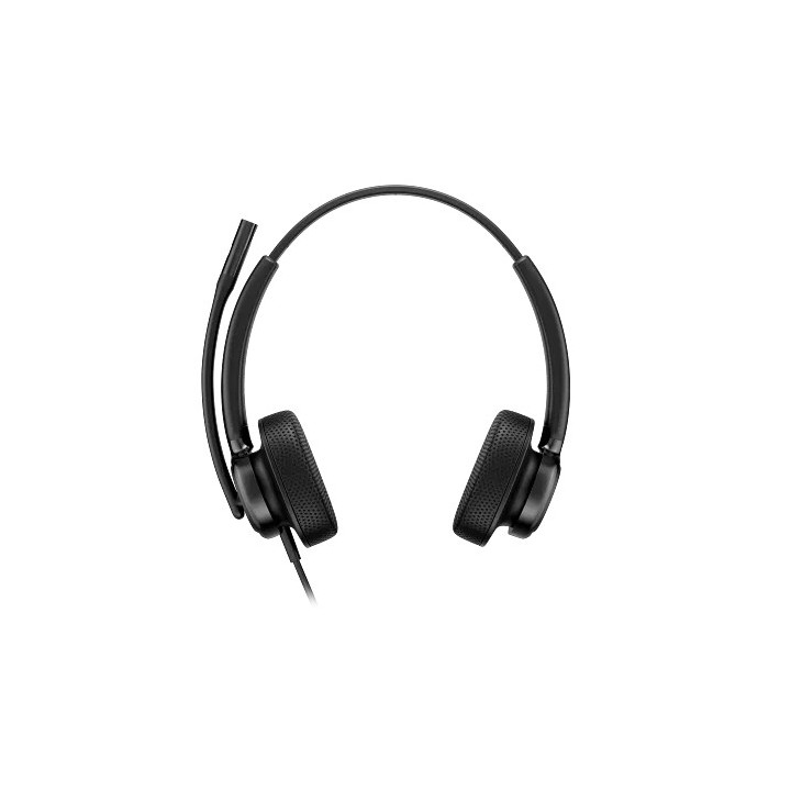 Слушалки HP Poly Mission 425, USB-C/USB-A, стерео, микрофон с AI шумопотискане, Microsoft Teams сертифициран - C01B6AA#AC3 - 7