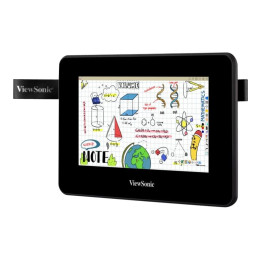 Графичен таблет ViewSonic ID710-BWW, 7" LCD дисплей 1024x600, 8192 нива натиск, безбатерийна писалка - ID710-BWW - 1