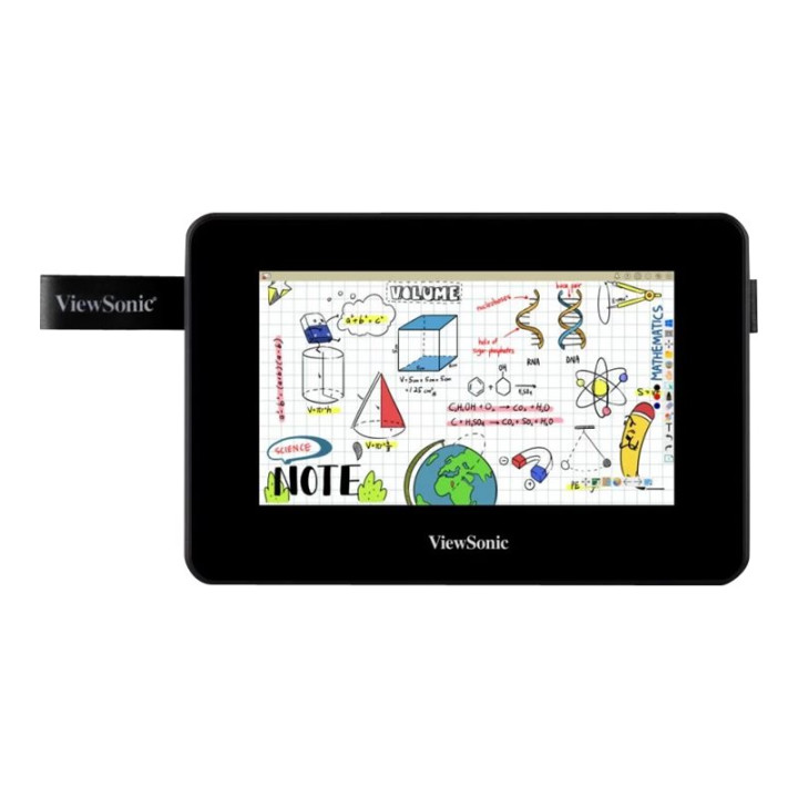 Графичен таблет ViewSonic ID710-BWW, 7" LCD дисплей 1024x600, 8192 нива натиск, безбатерийна писалка - ID710-BWW - 2
