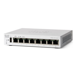 Суич CISCO Catalyst 1200, 8-port GE Desktop PoE, Layer 3 Smart Switch - C1200-8T-D - 1