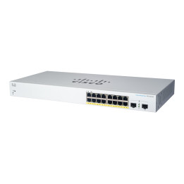 Суич Cisco Business CBS220, 16-port Gigabit, 2x1G SFP - CBS220-16T-2G-EU - 1