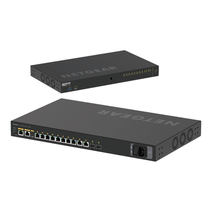 Мрежов суич NETGEAR M4250-10G2XF-PoE++, 12-Port Managed Switch, 8x1G PoE++ (720W), 2x10G SFP+, Layer 3 - GSM4212UX-100EUS - 5