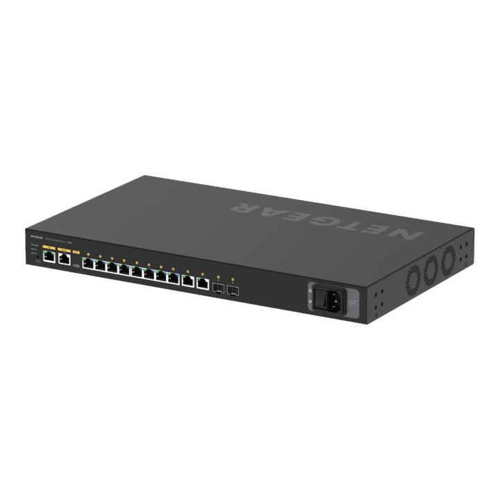 Мрежов суич NETGEAR M4250-10G2XF-PoE++, 12-Port Managed Switch, 8x1G PoE++ (720W), 2x10G SFP+, Layer 3 - GSM4212UX-100EUS - 6