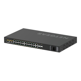 Мрежов суич NETGEAR AV Line M4250-26G4F-PoE+, 24x 1G PoE+ (300W), 2x 1G, 4x SFP, Managed, L3 - GSM4230P-100EUS - 1
