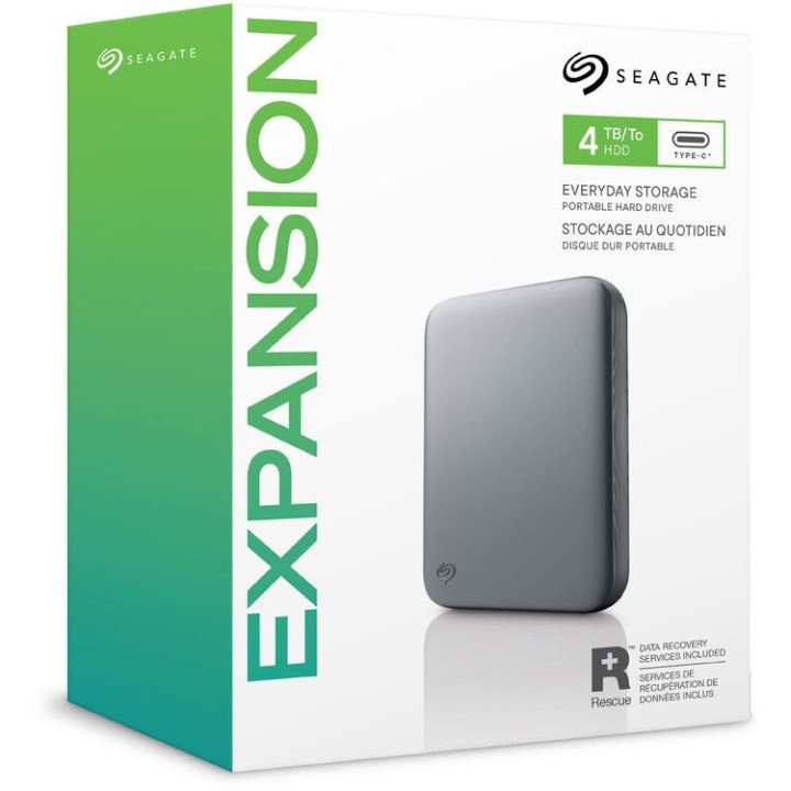 Външен твърд диск Seagate Expansion Portable, 2.5", 4TB, USB 3.0 - STNN4000400 - 10