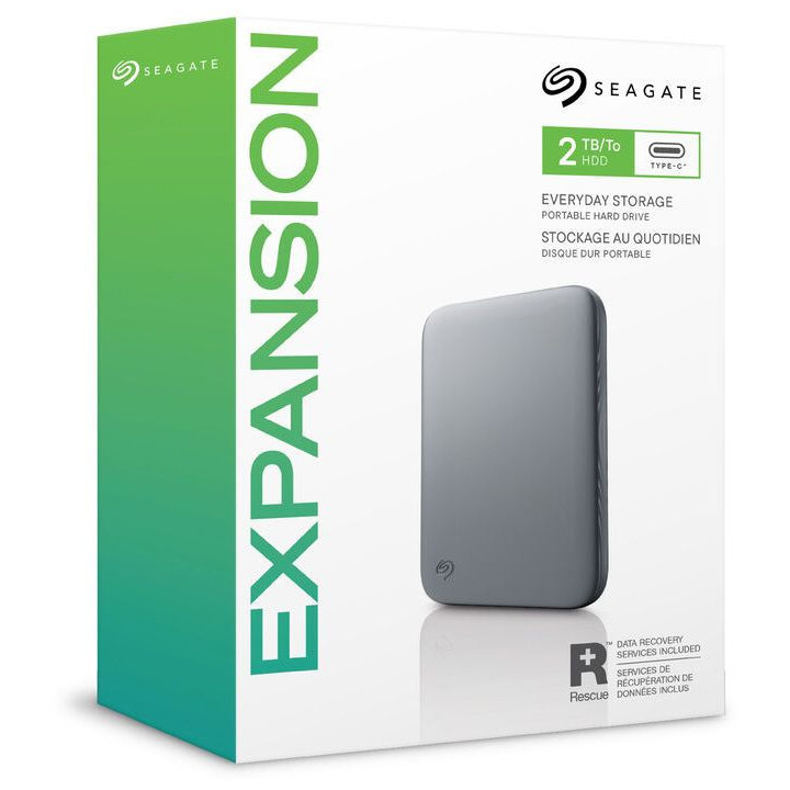 Външен твърд диск Seagate Expansion Portable, 2.5", 2TB, USB 3.0 - STNN2000400 - 8