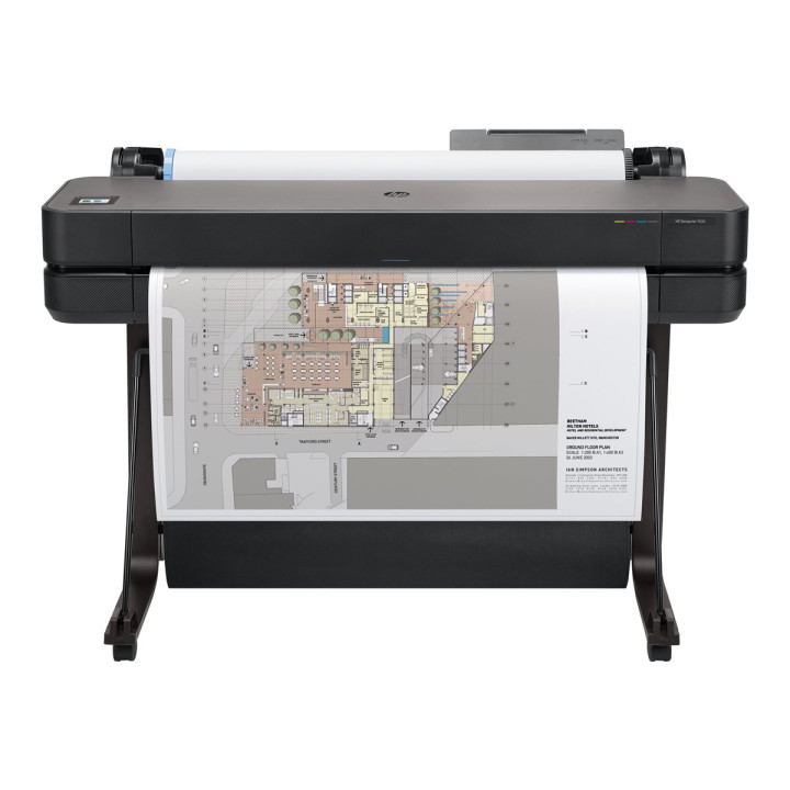 Широкоформатен принтер HP DesignJet T630, 36" (91.4cm), 2400x1200 dpi, Wi-Fi - 5HB11D#B19 - 1