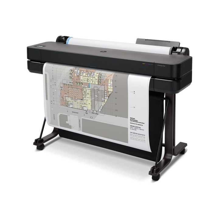 Широкоформатен принтер HP DesignJet T630, 36" (91.4cm), 2400x1200 dpi, Wi-Fi - 5HB11D#B19 - 3