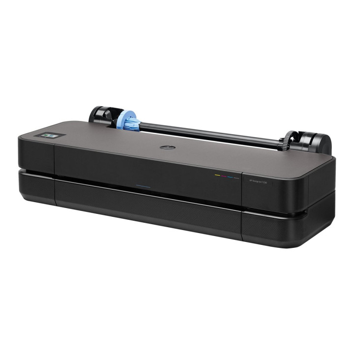 Плотер HP DesignJet T230, 24" широкоформатен, цветен мастиленоструен, A1/ANSI D, 2400x1200 dpi, USB, LAN, Wi-Fi - 5HB07D#B19 - 1