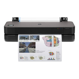 Широкоформатен принтер HP DesignJet T250, 24", 2400x1200dpi, USB, LAN, Wi-Fi - 5HB06D#B19 - 1