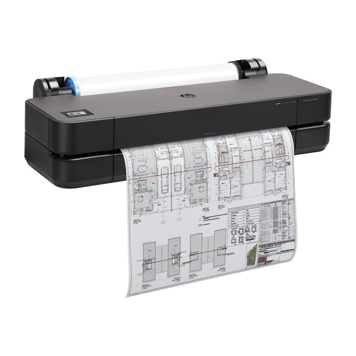 Широкоформатен принтер HP DesignJet T250, 24", 2400x1200dpi, USB, LAN, Wi-Fi - 5HB06D#B19 - 3