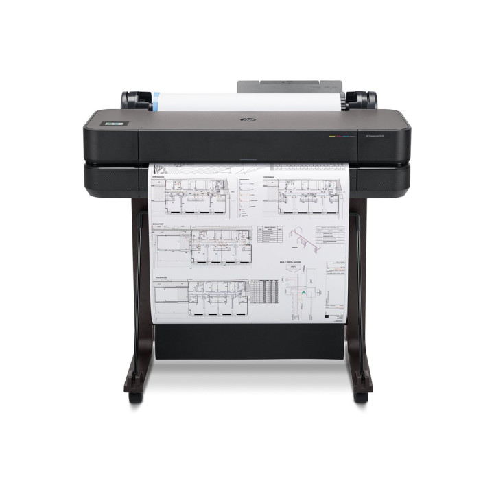 Широкоформатен принтер HP DesignJet T630, 24" (61cm), 2400x1200dpi, USB, LAN, Wi-Fi - 5HB09D#B19 - 2