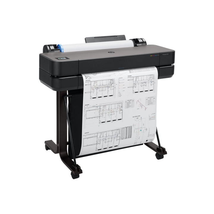 Широкоформатен принтер HP DesignJet T630, 24" (61cm), 2400x1200dpi, USB, LAN, Wi-Fi - 5HB09D#B19 - 3