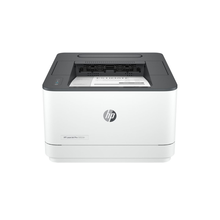 Принтер HP LaserJet Pro 3002dn, монохромен лазерен, A4, 1200x1200 dpi, 33 стр/мин, двустранен печат, USB, LAN - 3G651F#B19 - 6