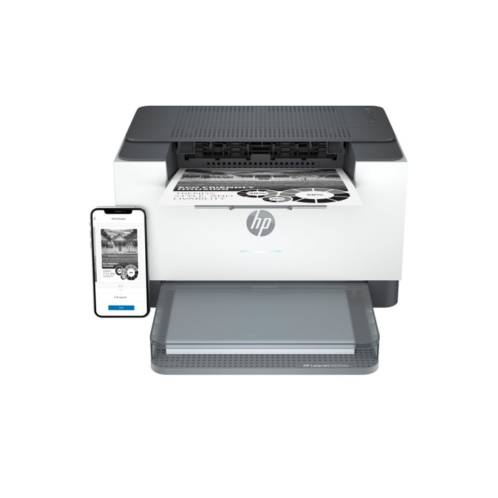 Лазерен принтер HP LaserJet M209dw, Mono, Duplex, A4, 29ppm, USB 2.0, LAN, Wi-Fi, Bluetooth LE - 6GW62F#B19 - 1