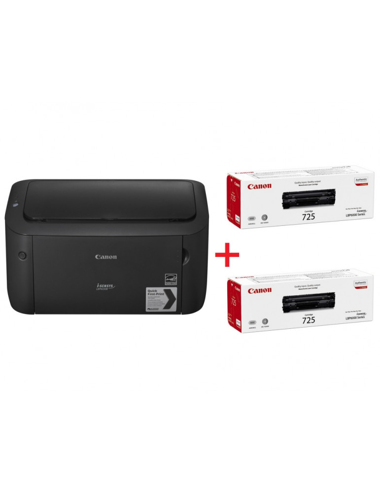Принтер Canon i-SENSYS LBP6030B   2x Canon CRG-725 - 8468B042AA
