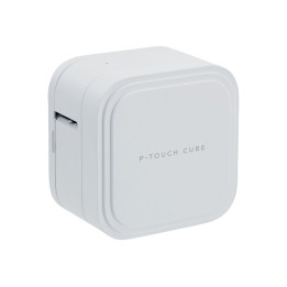 Етикетен принтер Brother P-Touch Cube Pro PT-P910BT, термотрансферен, до 36mm, 360dpi, 20mm/s, USB 2.0, Bluetooth 5.0 - PTP910BT