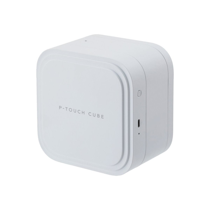 Етикетен принтер Brother P-Touch Cube Pro PT-P910BT, термотрансферен, до 36mm, 360dpi, 20mm/s, USB 2.0, Bluetooth 5.0 - PTP910BT