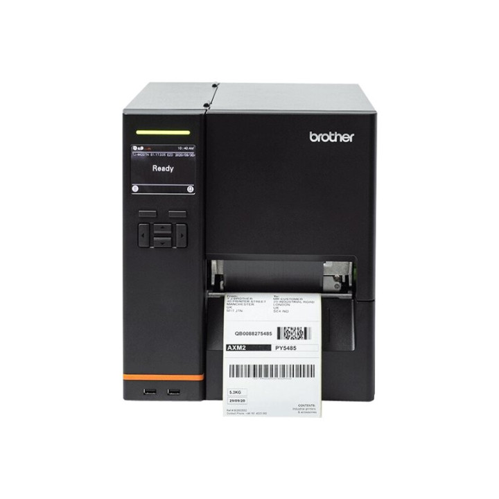 Индустриален етикетен принтер Brother TJ-4420TN, 203dpi, 356mm/sec, USB 2.0, LAN, Serial - TJ4420TNZ1 - 1
