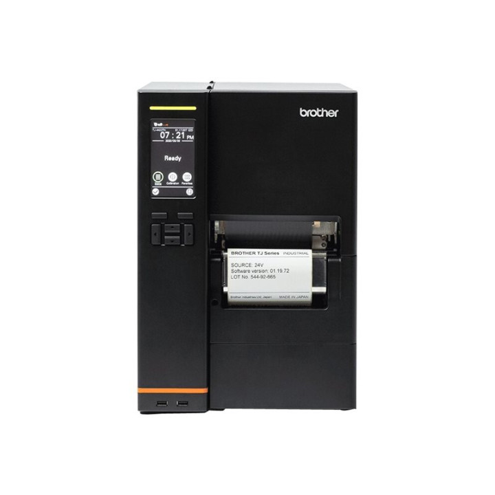 Индустриален етикетен принтер Brother TJ-4522TN, директен термопринт, 300dpi, 305mm/sec, USB 2.0, LAN, RS-232 - TJ4522TNZ1 - 1