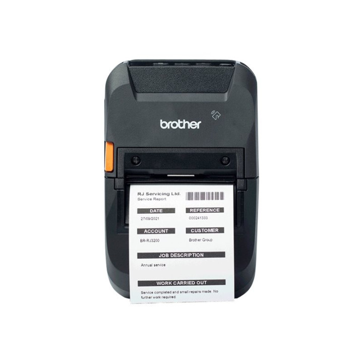 Етикетен принтер Brother RuggedJet RJ-3230BL, директен термичен печат, 72mm ролки, 203dpi, USB/Bluetooth/NFC - RJ3230BLZ1 - 6