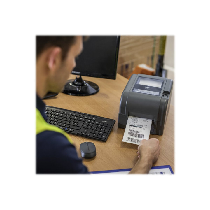 Етикетен принтер Brother TD-4520TN, Direct Thermal, 300x300 dpi, 127mm/sec, USB 2.0, LAN, RS232C - TD4520TNZ1 - 3