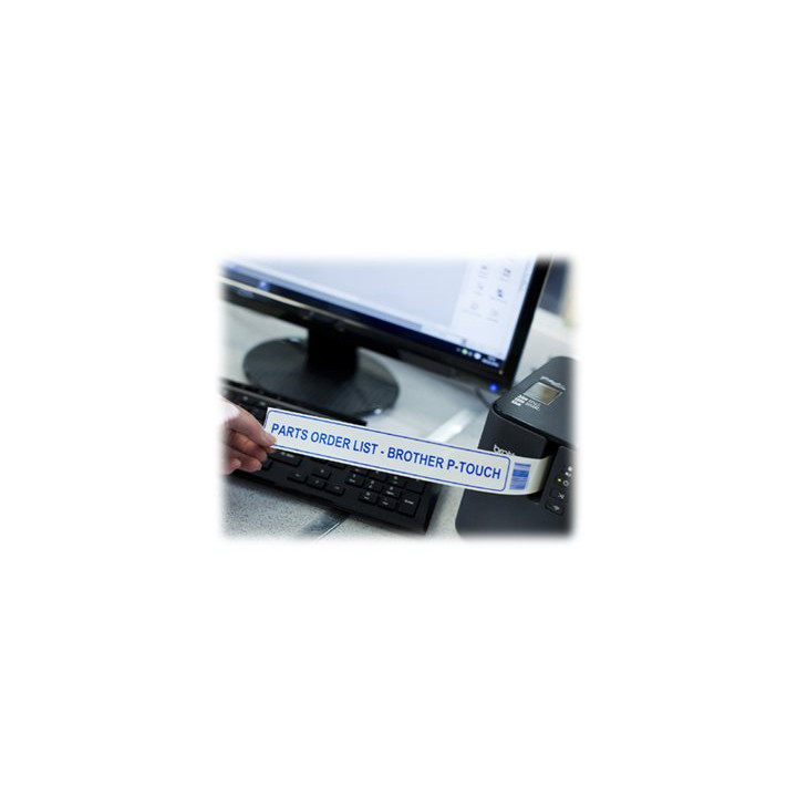 Етикетен принтер Brother PTP950NWYJ1, термотрансферен, монохромен, 360x720 dpi, USB, LAN, Wi-Fi - PTP950NWYJ1 - 5