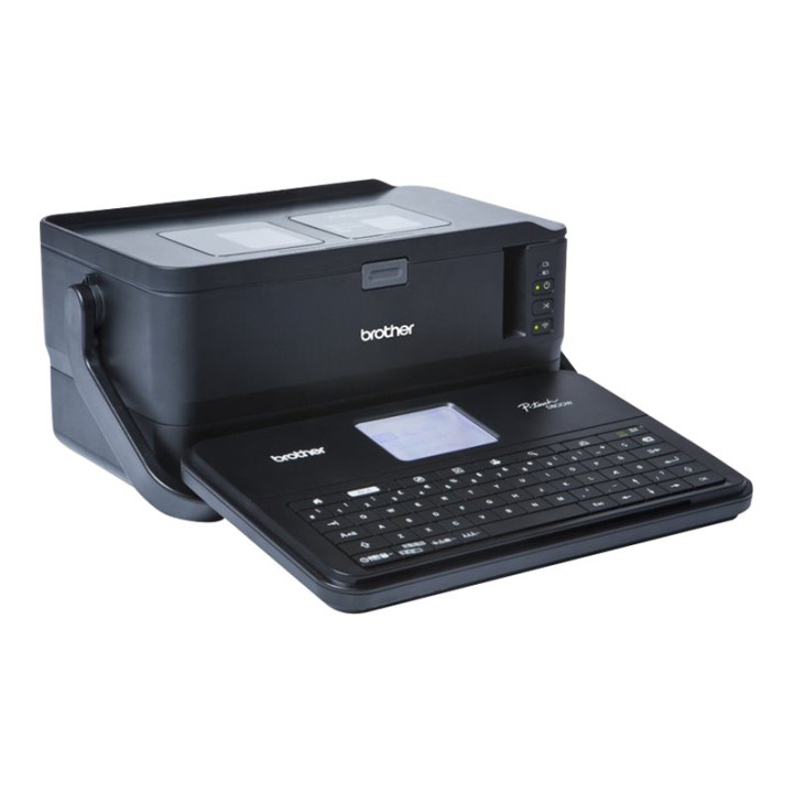 Етикетен принтер Brother PTD800W, термотрансферен, монохромен, 720x360 dpi, Wi-Fi, USB 2.0 - PTD800WYJ1 - 1