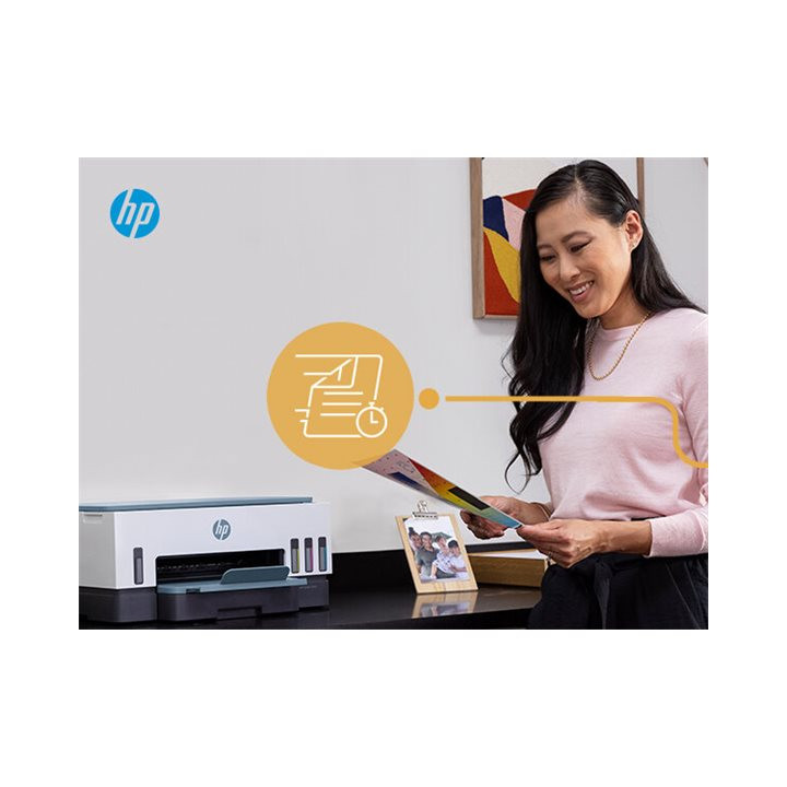 Мултифункционално устройство HP Smart Tank 720, A4, цветен мастиленоструен принтер/скенер/копир, Wi-Fi, Bluetooth - 6UU46A#670 -
