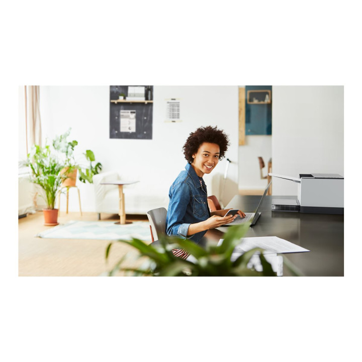 Принтер HP LaserJet M207dw, монохромен лазерен, A4, 600x600 dpi, 27 ppm, USB, LAN, Wi-Fi - 8J9K9F#B19 - 3
