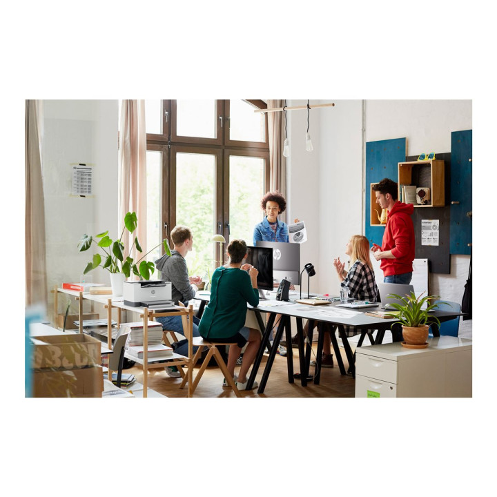 Принтер HP LaserJet M207dw, монохромен лазерен, A4, 600x600 dpi, 27 ppm, USB, LAN, Wi-Fi - 8J9K9F#B19 - 10