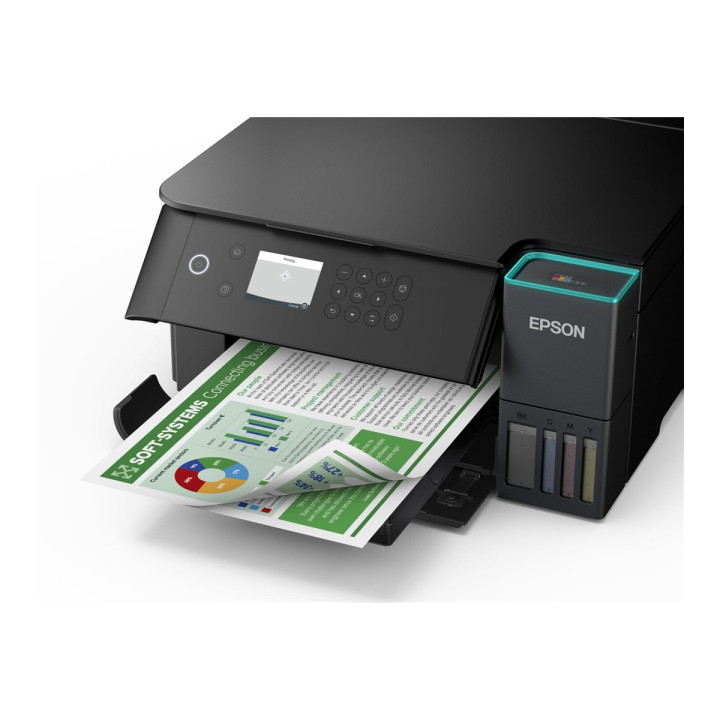 Мултифункционално устройство Epson EcoTank L6360, A4, 4-цветен мастилен резервоар, Wi-Fi, ADF, дуплекс - C11CL42401 - 8