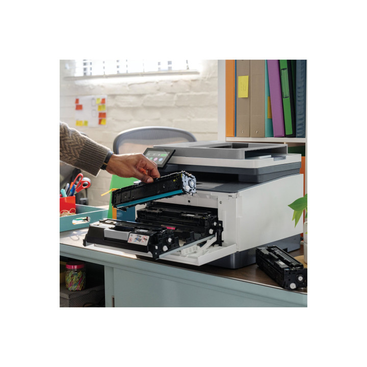 Мултифункционално устройство HP Color LaserJet Pro MFP 3302sdw, цветен лазерен принтер, A4, 25ppm, копир, скенер, факс, Wi-Fi - 