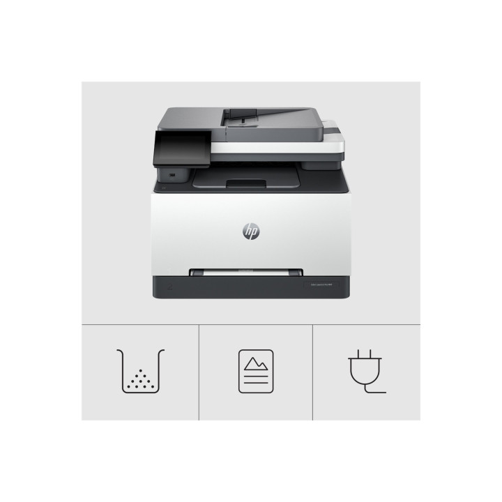 Мултифункционално устройство HP Color LaserJet Pro MFP 3302sdw, цветен лазерен принтер, A4, 25ppm, копир, скенер, факс, Wi-Fi - 