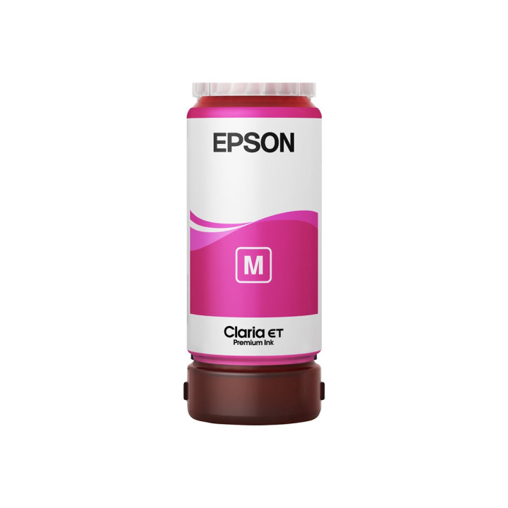 Мастило Epson EcoTank, Magenta 70ml, до 2300 стр. - C13T07B340 - 3