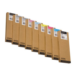 Мастилена касета Epson T6069, Light Light Black, 220ml, UltraChrome K3 - C13T606900 - 1