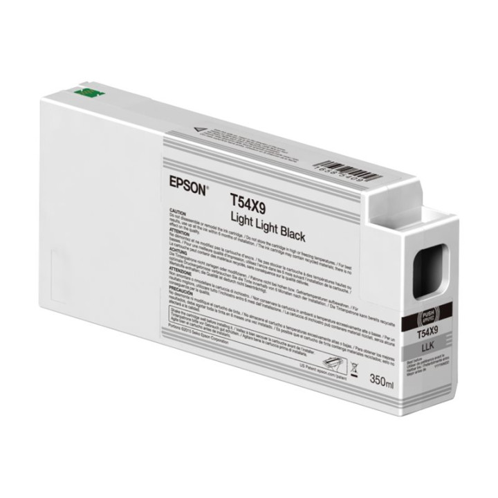 Мастилена касета Epson T54X900 UltraChrome HDX, Light Light Black, 350ml - C13T54X900 - 1