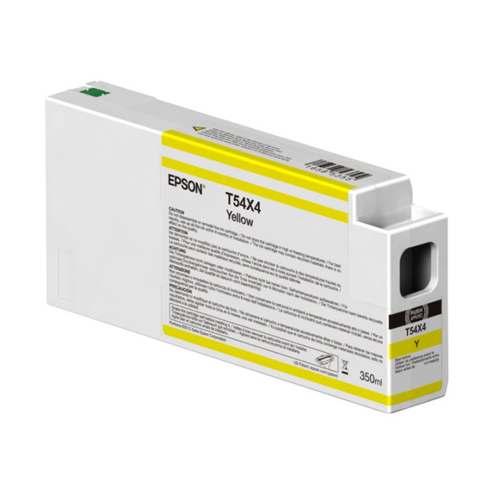 Мастилена касета Epson T54X400 UltraChrome HDX/HD, Yellow, 350ml - C13T54X400 - 1
