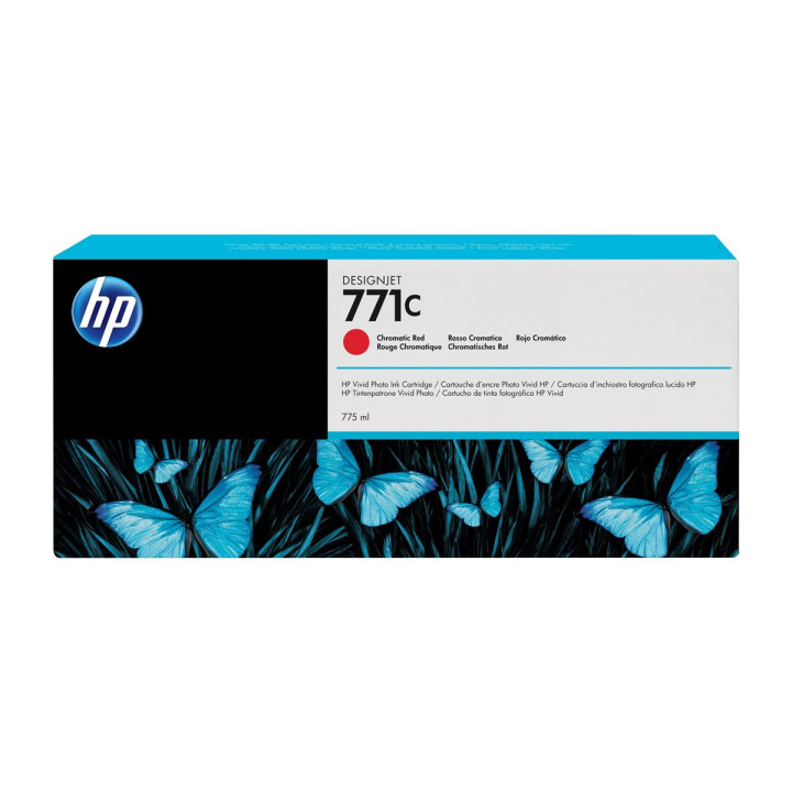 Мастилена касета HP 771C, Chromatic Red, 775ml - B6Y08A - 1