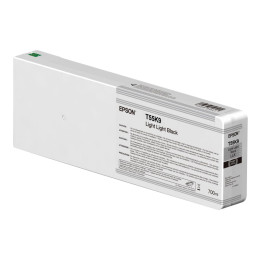 Мастилена касета Epson UltraChrome HDX, Light Light Black 700ml - C13T55K900 - 1