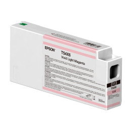 Мастилена касета Epson UltraChrome HDX, Vivid Light Magenta 350ml - C13T54X60N - 1