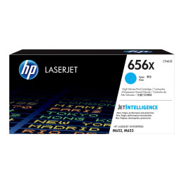 Тонер касета HP 656X LaserJet, Cyan, High Yield 22000 стр. - CF461X - 1