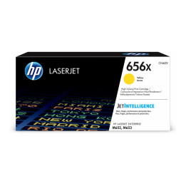 Тонер касета HP LaserJet 656X, Yellow, High Yield, 22000 страници - CF462X - 1