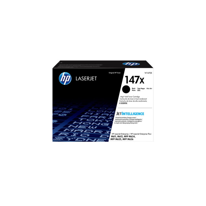 Тонер касета HP 147X LaserJet, Black, 25200 страници - W1470X - 1